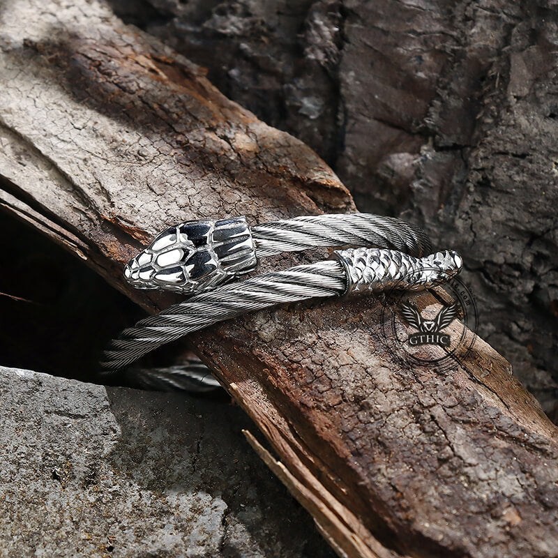Snake Animal Bracelet in Stainless Steel