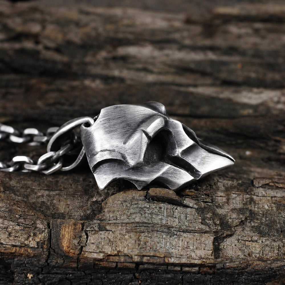 Spartan Warrior Helmet Pendant in Stainless Steel