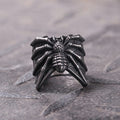 Spider Animal Ring in Stainless Steel