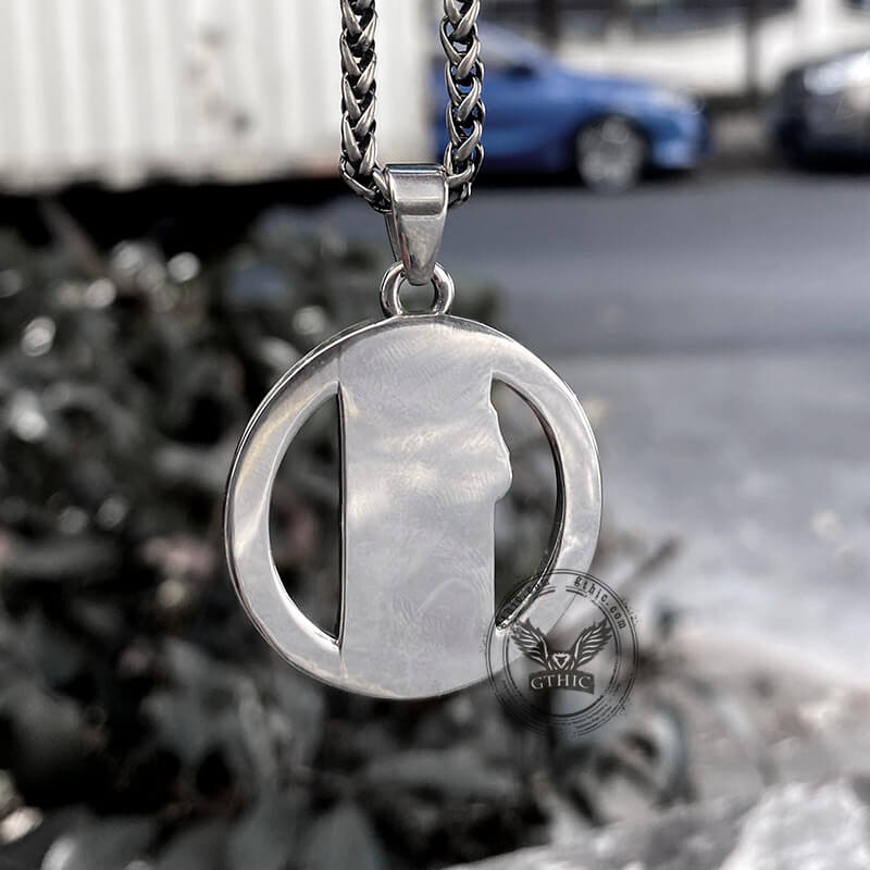 St. Christopher Stainless Steel Christian Pendant