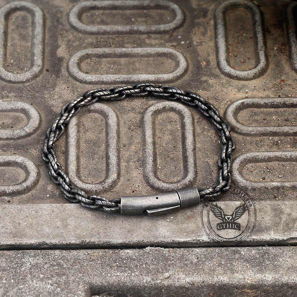 Stylish Chain Bracelet in Stainless Steel