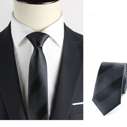 Stylish Professional Hand-Tied Business Tie