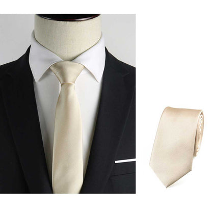 Stylish Professional Hand-Tied Business Tie