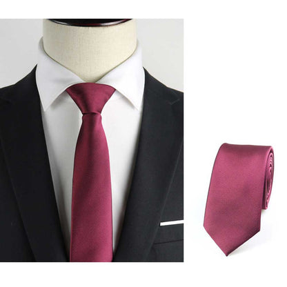 Stylish Professional Hand-Tied Business Tie