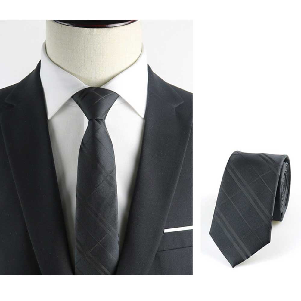 Stylish Professional Hand-Tied Business Tie