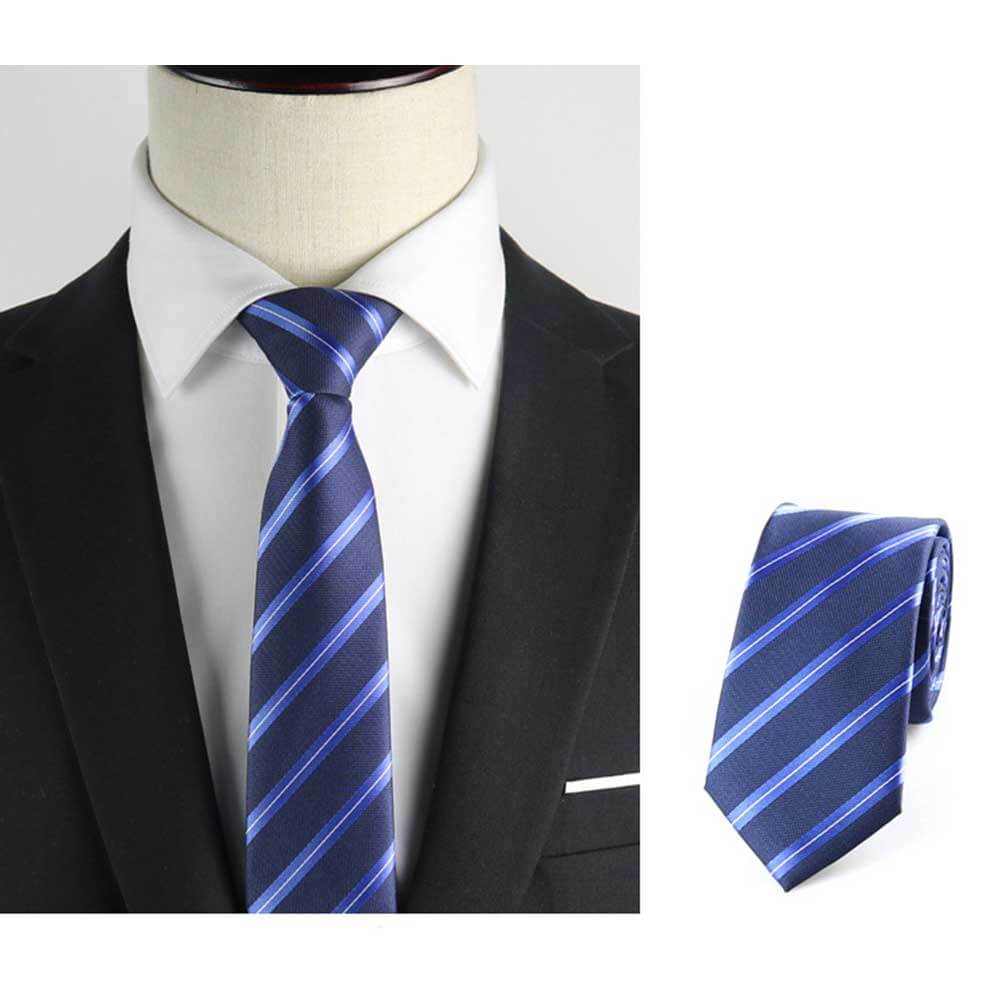 Stylish Professional Hand-Tied Business Tie