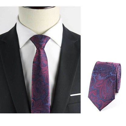 Stylish Professional Hand-Tied Business Tie