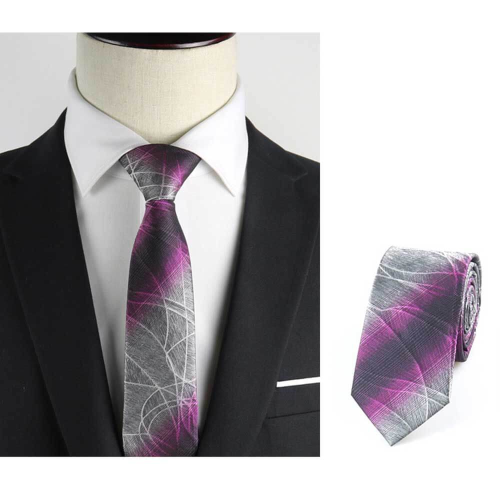 Stylish Professional Hand-Tied Business Tie
