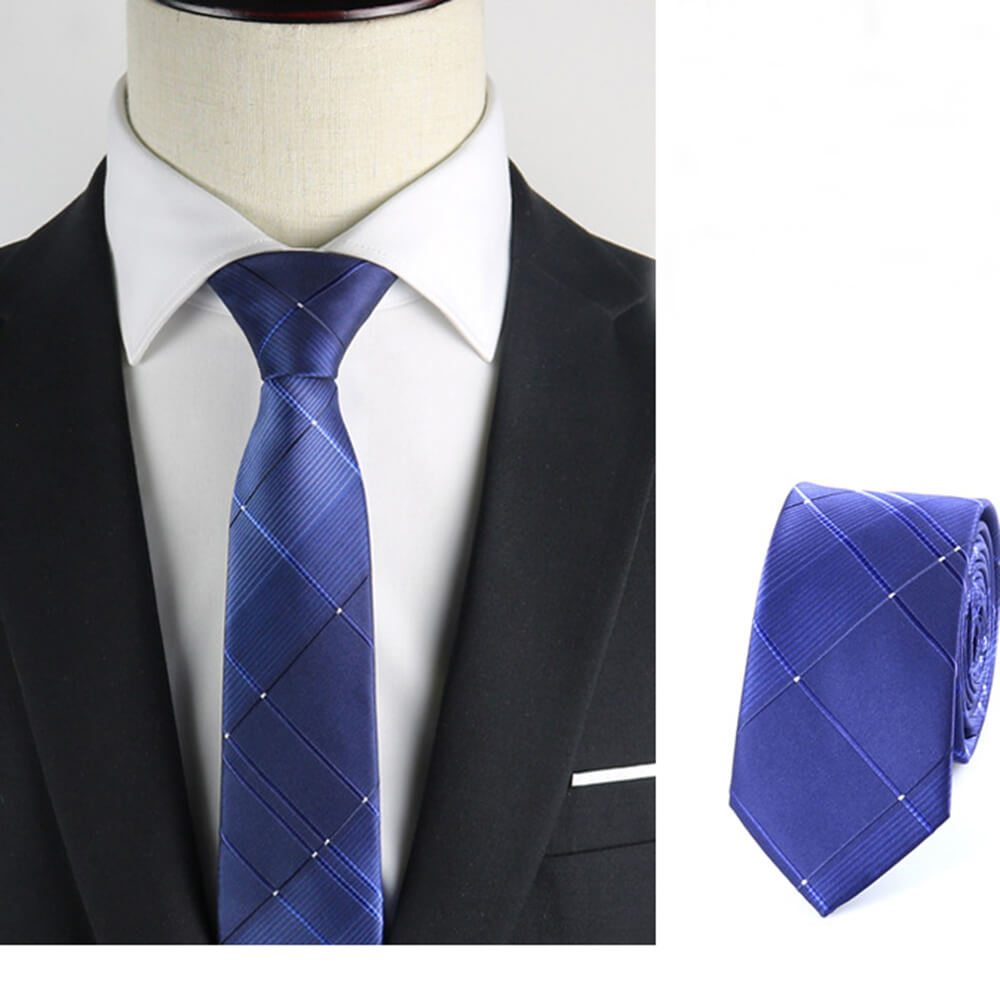 Stylish Professional Hand-Tied Business Tie