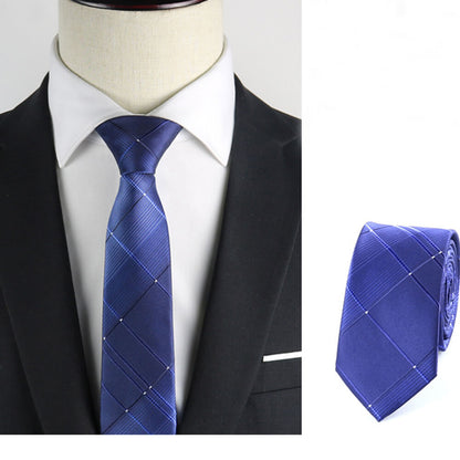Stylish Professional Hand-Tied Business Tie