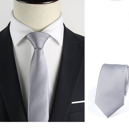 Stylish Professional Hand-Tied Business Tie