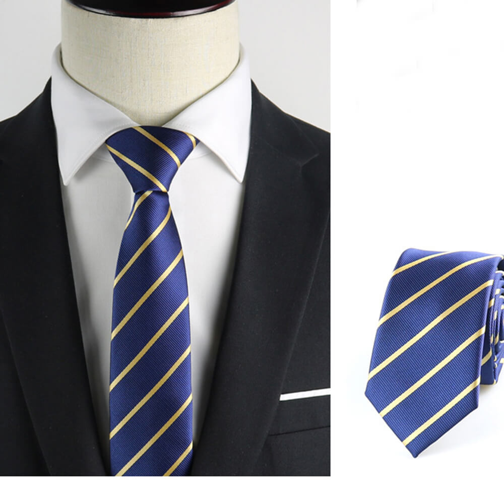 Stylish Professional Hand-Tied Business Tie
