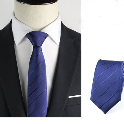 Stylish Professional Hand-Tied Business Tie