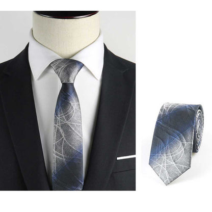 Stylish Professional Hand-Tied Business Tie