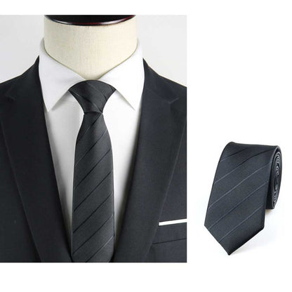 Stylish Professional Hand-Tied Business Tie