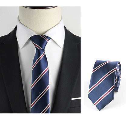 Stylish Professional Hand-Tied Business Tie