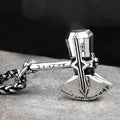 The Stormbreaker Pendant in Stainless Steel