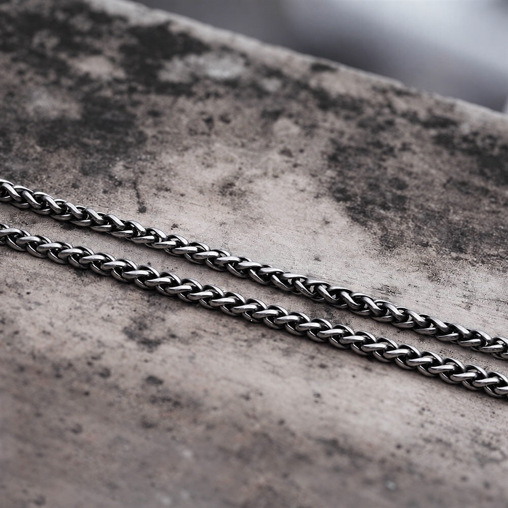 The Stormbreaker Pendant in Stainless Steel