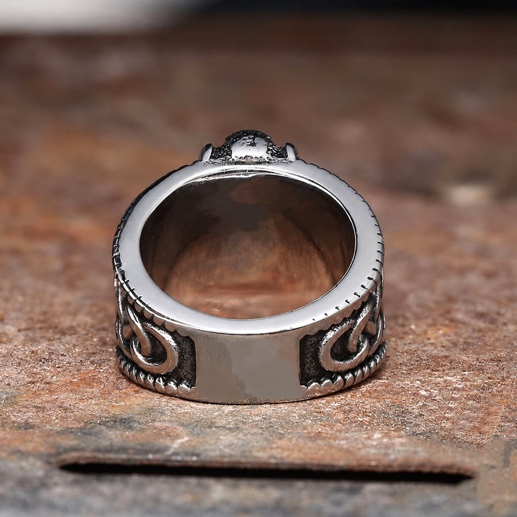 Thor's Hammer Viking Ring in Stainless Steel