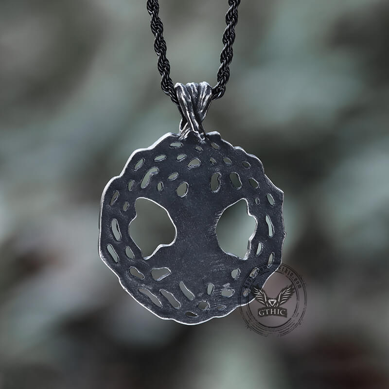 Tree Of Life Yggdrasil Viking Pendant in Stainless Steel