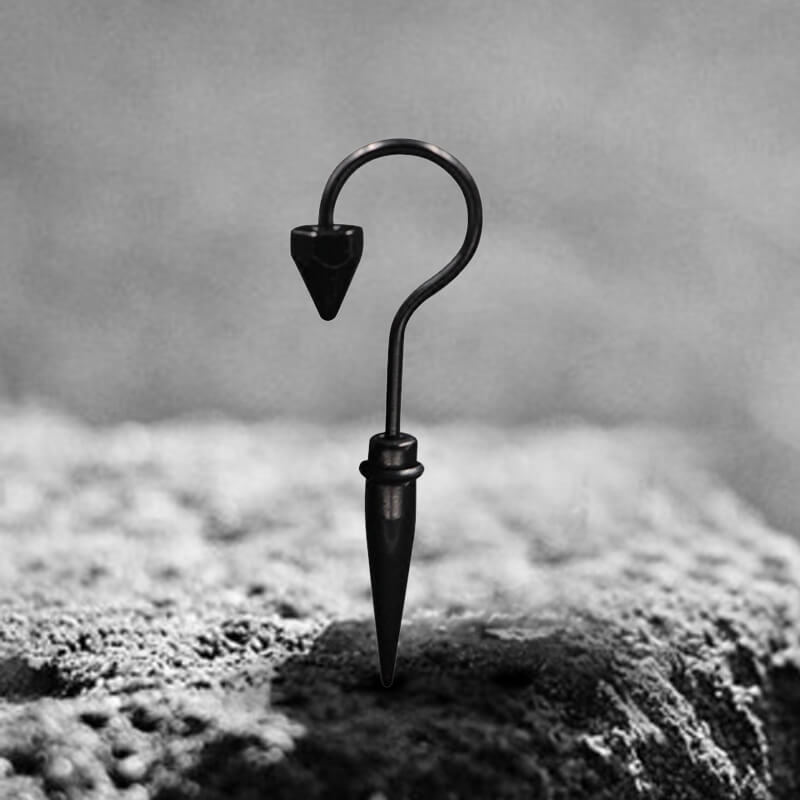 Umbrella Punk Earrings in Stainless Steel
