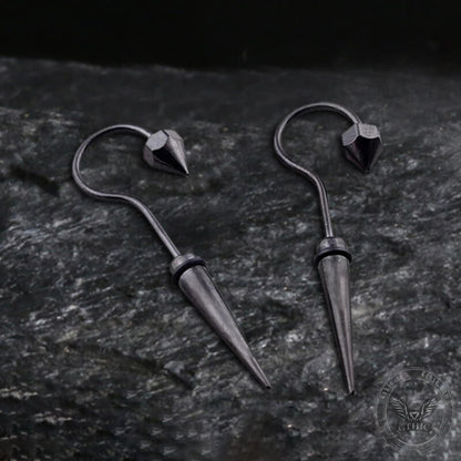 Umbrella Punk Earrings in Stainless Steel