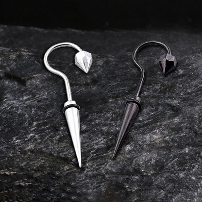 Umbrella Punk Earrings in Stainless Steel
