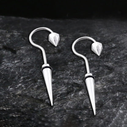 Umbrella Punk Earrings in Stainless Steel