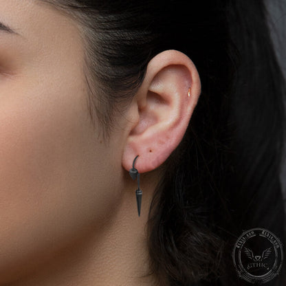 Umbrella Punk Earrings in Stainless Steel