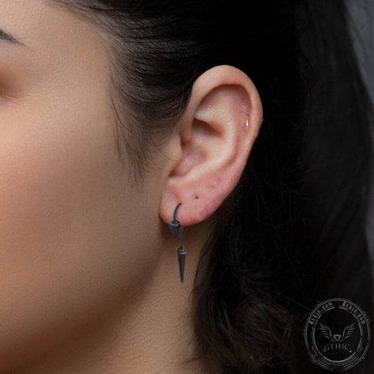 Umbrella Punk Earrings in Stainless Steel