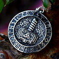 Viking Mjölnir Pendant in Stainless Steel