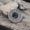 Viking Runes Pendant in Stainless Steel
