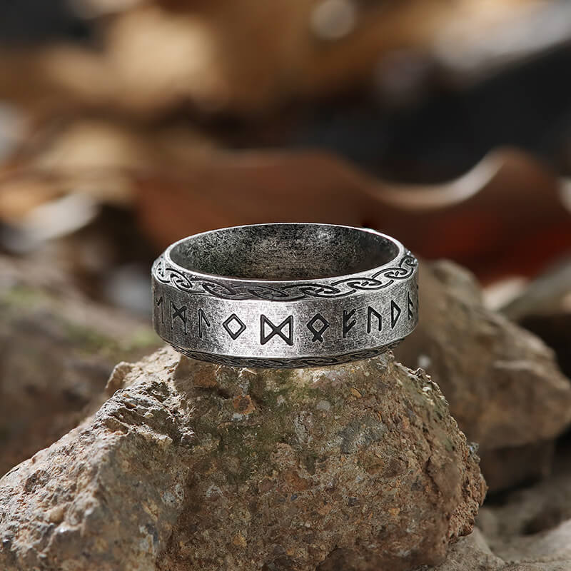Viking Symbol Ring in Stainless Steel