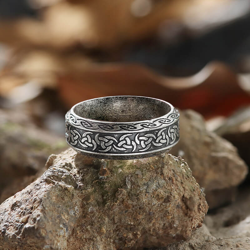 Viking Symbol Ring in Stainless Steel