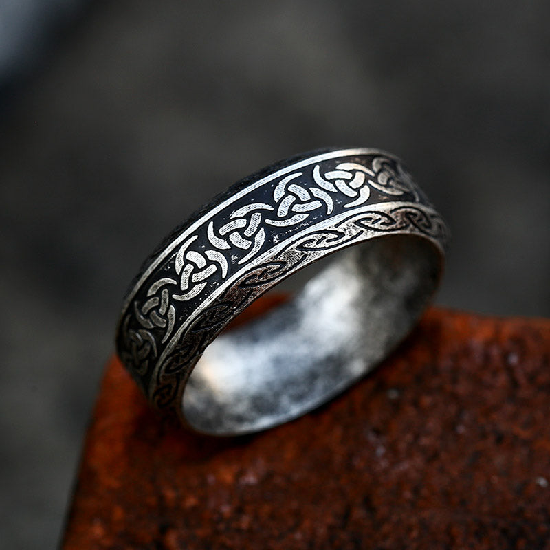 Viking Symbol Ring in Stainless Steel
