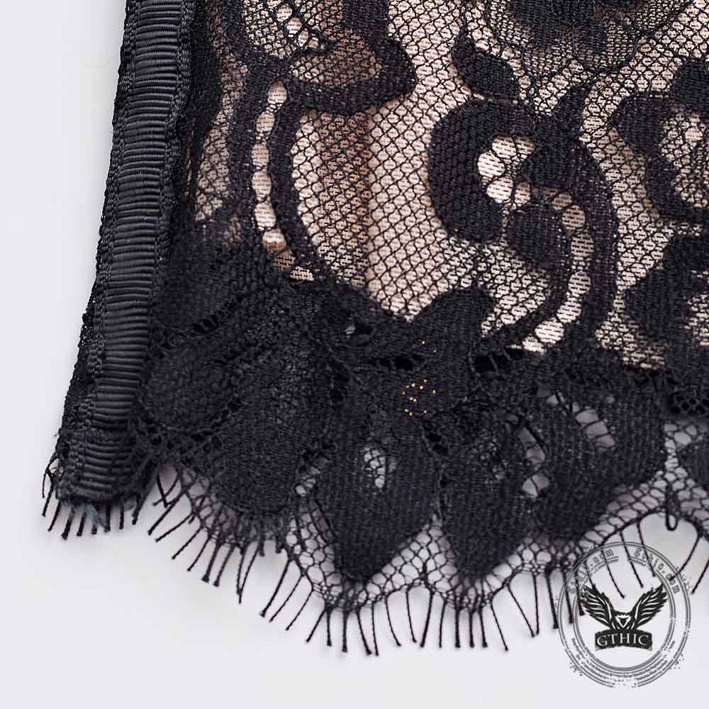 Vintage Lace Fishbone Bustier Camisole Top