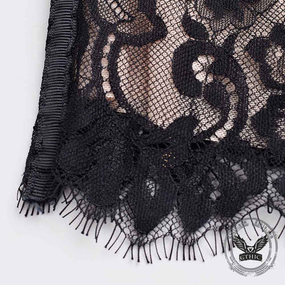 Vintage Lace Fishbone Bustier Camisole Top
