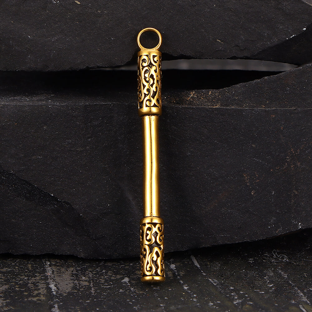 Vintage Wukong Jin Gu Bang Pendant in Stainless Steel