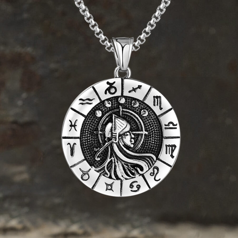 Virgo Pendant in Stainless Steel
