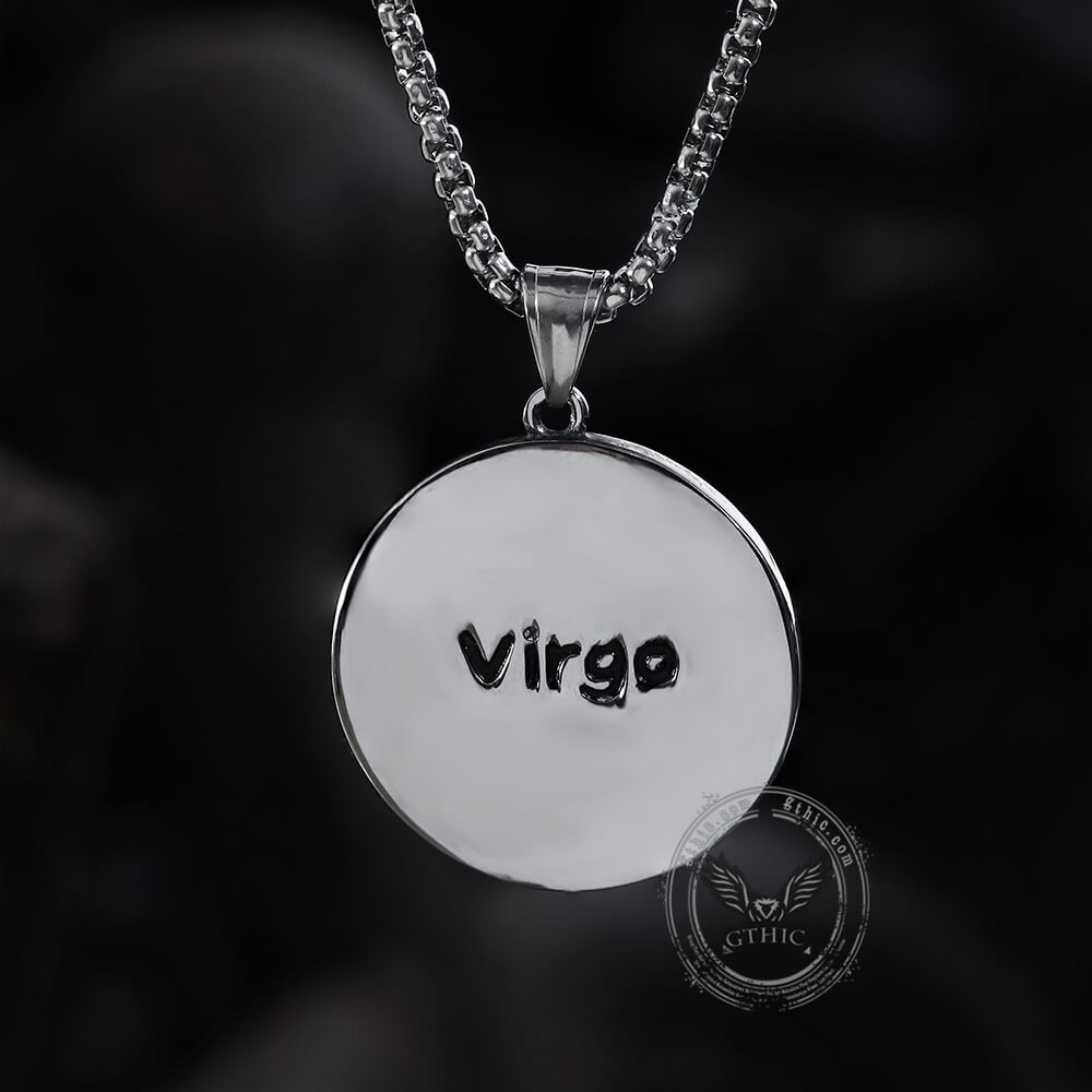 Virgo Pendant in Stainless Steel