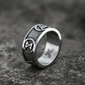 Witchers Elements Signs Ring in Stainless Steel