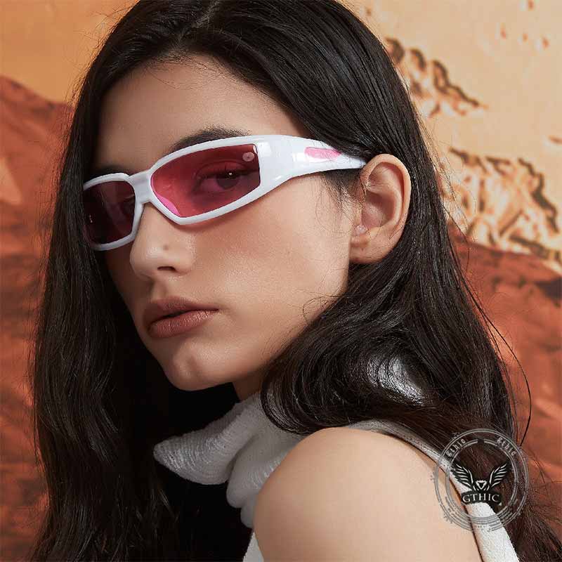 Y2K Future Style Large Frame Trendy Sunglasses
