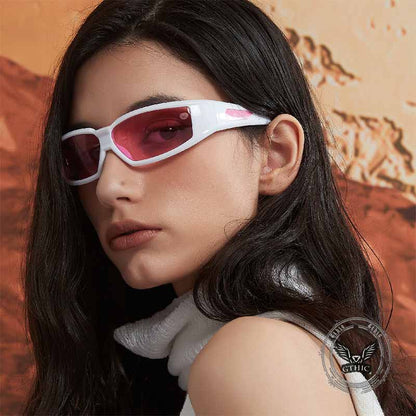 Y2K Future Style Large Frame Trendy Sunglasses