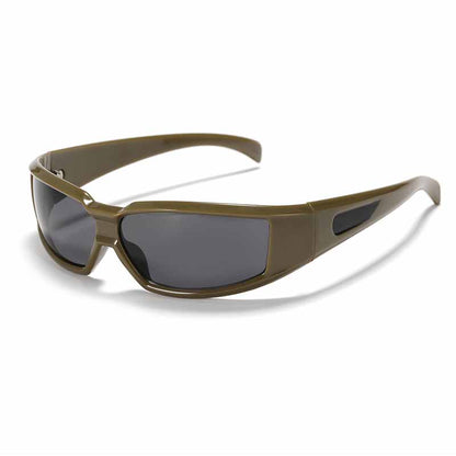Y2K Future Style Large Frame Trendy Sunglasses