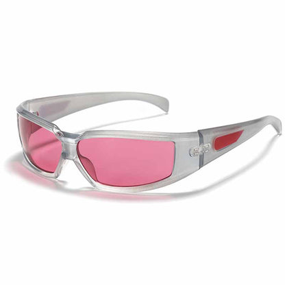 Y2K Future Style Large Frame Trendy Sunglasses