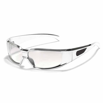 Y2K Future Style Large Frame Trendy Sunglasses